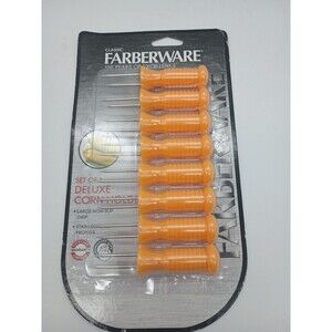 1 pack of  Farberware Classic Series Deluxe Corn Holders Set Of 8